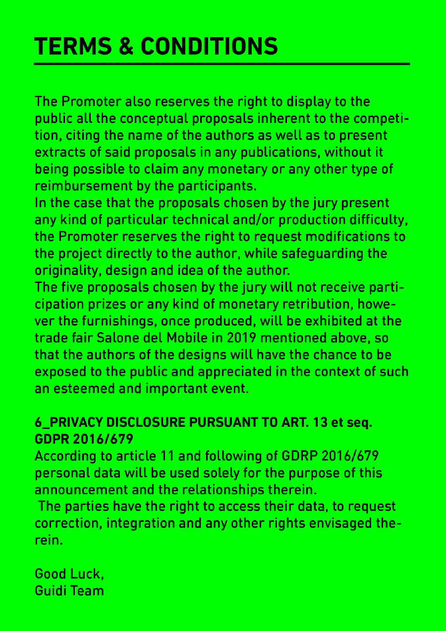 Terms and Conditions - part 6